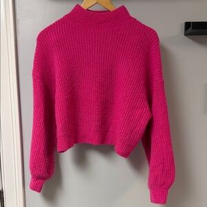 Lumiere Oversized Hot Pink Sweater